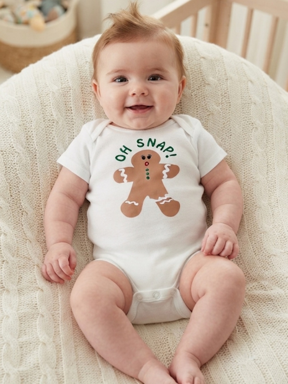 OH snap Gerber one piece size 3-6 M new without tag never worn 100%cotton